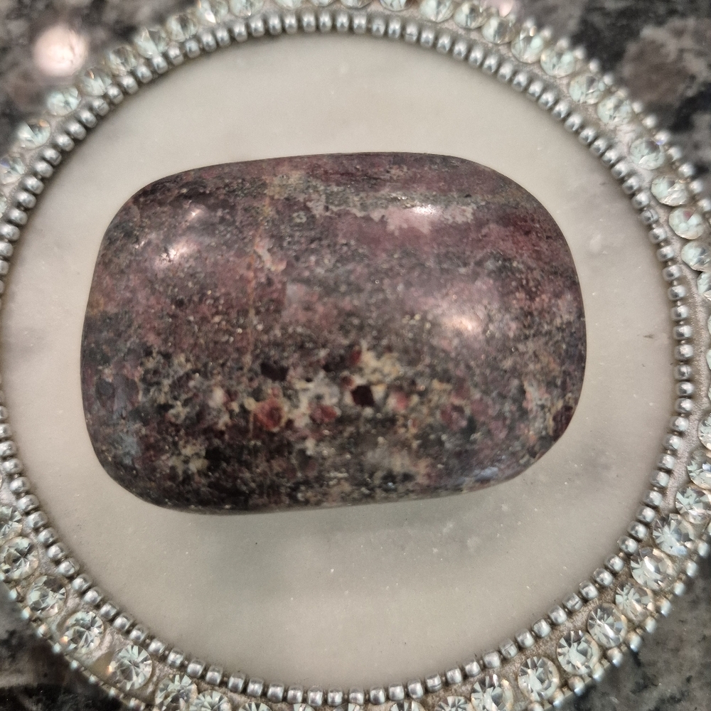 Natural Llanite Jasper Que Serra Palm Stone #3 New - Picture 5 of 10